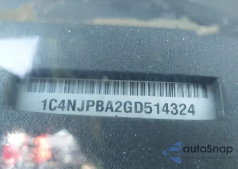 2016 Jeep Patriot Sport z USA, uszkodzony, nr VIN 1C4NJPBA2GD514324